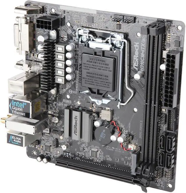 Main image of ASRock H310CM-ITX/ac LGA 1151 (300 Series) Intel H310 SATA 6Gb/s Mini ITX Intel Motherboard
