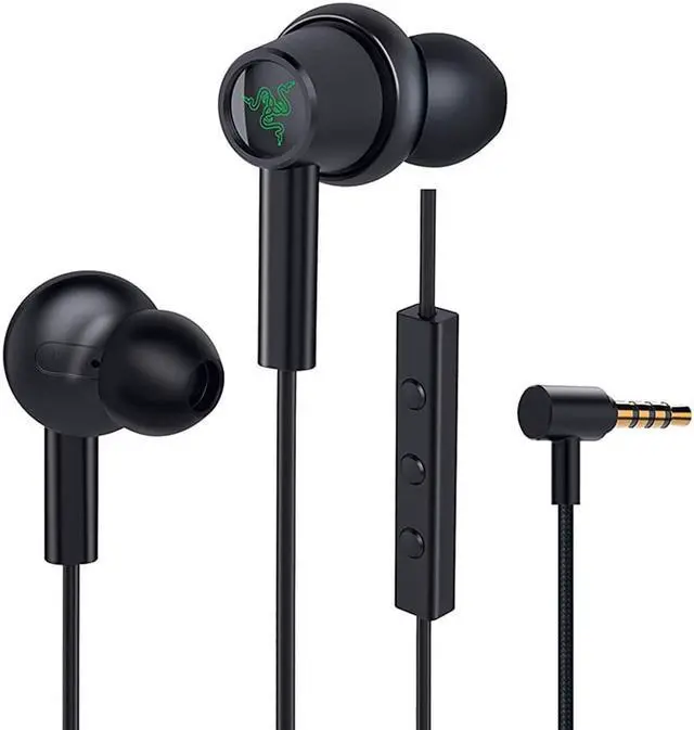 Alt view image 7 of 13 - Razer Hammerhead Duo Dual Driver In-Ears Gaming Headphones Black