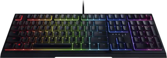 Alt view image 6 of 20 - Razer Ornata V2 - Mecha-Membrane Gaming Keyboard - US Layout
