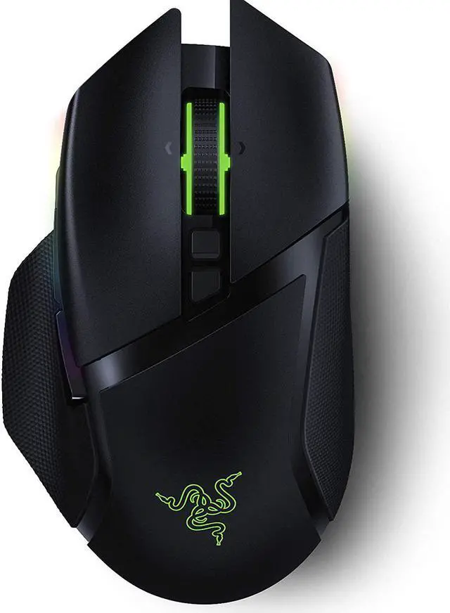 Alt view image 7 of 16 - Razer Basilisk Ultimate Hyperspeed Wireless Gaming Mouse: Fastest Gaming Mouse Switch - 20K DPI Optical Sensor - Chroma RGB Lighting - 11 Programmable Buttons - 100 Hr Battery - Classic Black