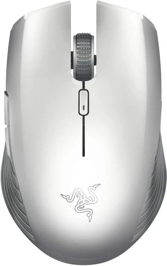 Alt view image 8 of 8 - Razer Atheris Ambidextrous Wireless Mouse: 7200 DPI Optical Sensor - 350 Hr Battery Life - USB Wireless Receiver & Bluetooth Connection - Mercury White