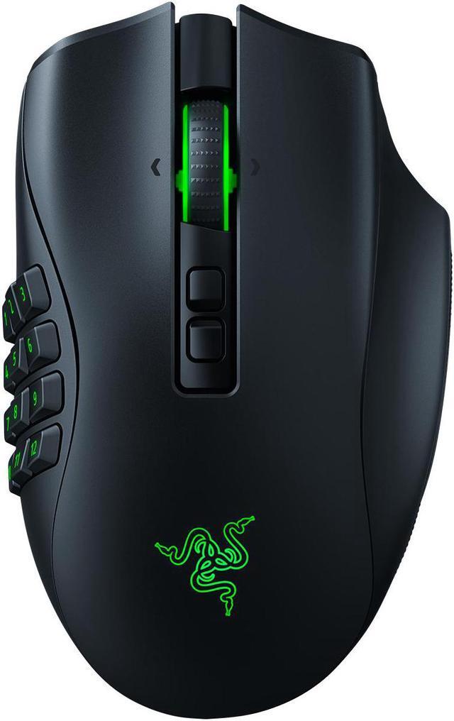 Alt view image 8 of 17 - Razer Naga Pro Wireless Gaming Mouse: Interchangeable Side Plate w/ 2, 6, 12 Button Configurations - Focus+ 20K DPI Optical Sensor - Fastest Gaming Mouse Switch - Chroma RGB Lighting