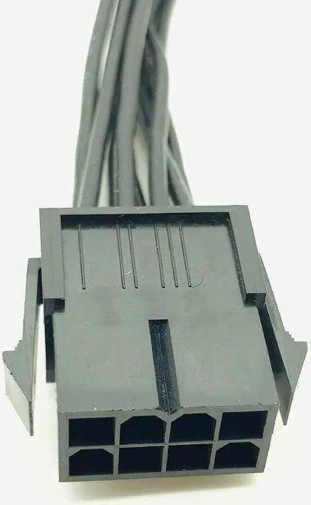 Alt view image 5 of 6 - 8Pin CPU Power Cable 8 Pin PCI-E to 8 Pin ATX EPS Male to Female PSU Motherboard Power Supply Extension Adapter Cable 20cm 18AWG