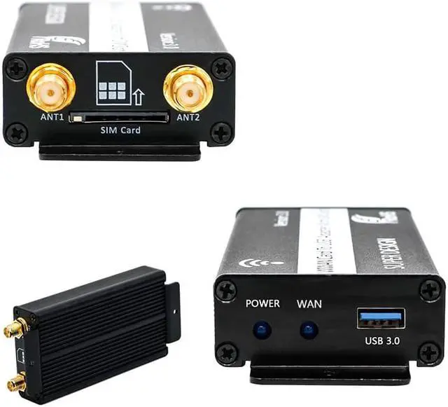 Alt view image 3 of 5 - Network Cards M.2 Wifi Adapter Wireless USB Wifi Adapter Wi Fi NGFF M.2 to USB 3.0 SIM Card Slot for WWAN/LTE/4G Module