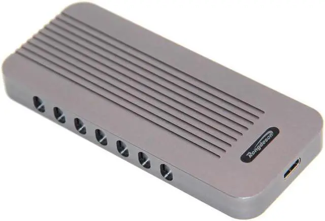 Main image of PCIE USB3.1 Aluminum HDD Enclosure M.2 to USB SSD Hard Disk Drive Case Type C 3.1 M KEY Connector HDD Box for Computer PC