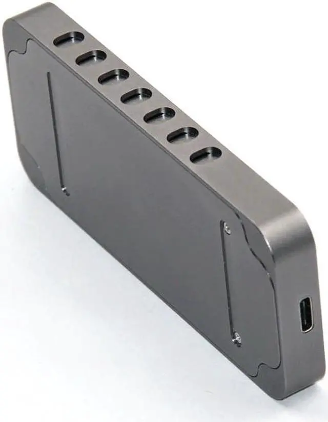 Alt view image 3 of 5 - PCIE USB3.1 Aluminum HDD Enclosure M.2 to USB SSD Hard Disk Drive Case Type C 3.1 M KEY Connector HDD Box for Computer PC