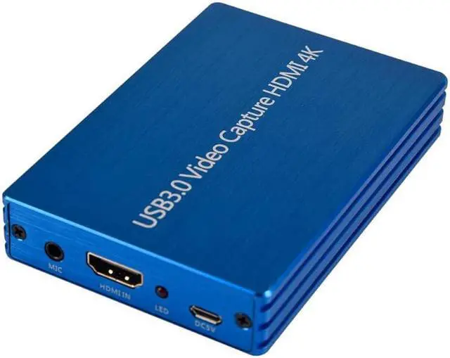 Alt view image 5 of 5 - 4K 1080P  to USB 3.0 Video Capture Card for OBS Live Stream Broadcast Case Automatically Adjust Settings for Output Size NEW