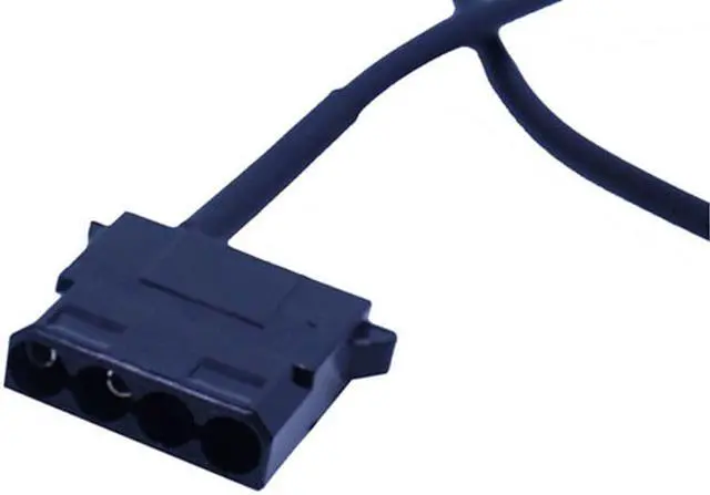 Alt view image 5 of 5 - 1pc USB To 4 Pin Molex Fan Power Cable Computer Case Adapter Cord 4Pin Female To 5V USB Male USB Adapter Cable