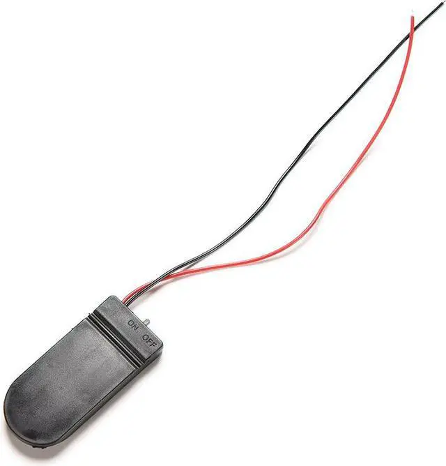 Alt view image 4 of 6 - 10pcs CR2032 Button Coin Cell Battery Socket Holder Case Cover With ON/OFF Switch 3V x2 6V battery Storage Box