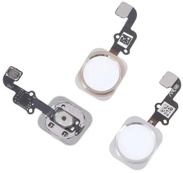 Alt view image 2 of 6 - For Phone 6 6plus Touch ID Sensor Home Button Key Flex Cable Replacement