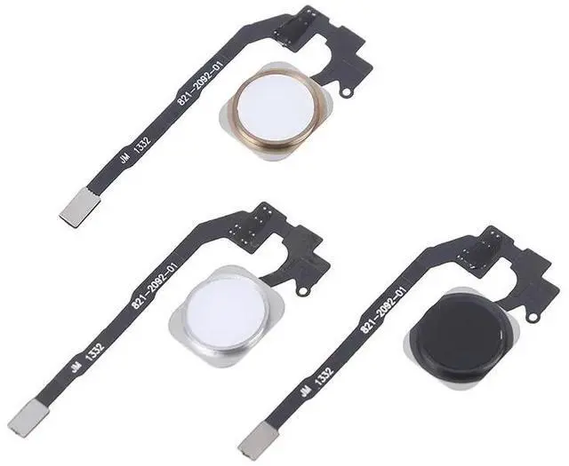 Alt view image 3 of 6 - For Phone 6 6plus Touch ID Sensor Home Button Key Flex Cable Replacement