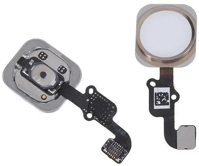 Alt view image 4 of 6 - For Phone 6 6plus Touch ID Sensor Home Button Key Flex Cable Replacement