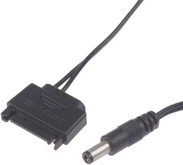 Alt view image 2 of 5 - 1Pc SATA Male To DC 5.5*2.1mm 12V power supply SATA to DC Cable Connector 100cm