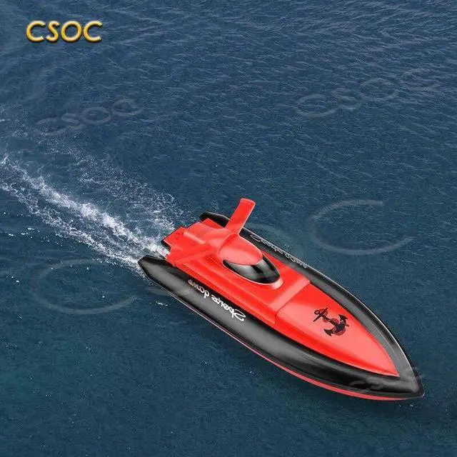 Alt view image 5 of 6 - RC Boat 2.4G Remote Control Speed Boat Children's Toy Boat Model Speed Electric Water Small Speed Boat Toy Gift for Kids