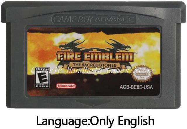 Fire Emblem The Sacred Stones Video Game Cartridge Console Card English  Language US Version For Nintendo GBA