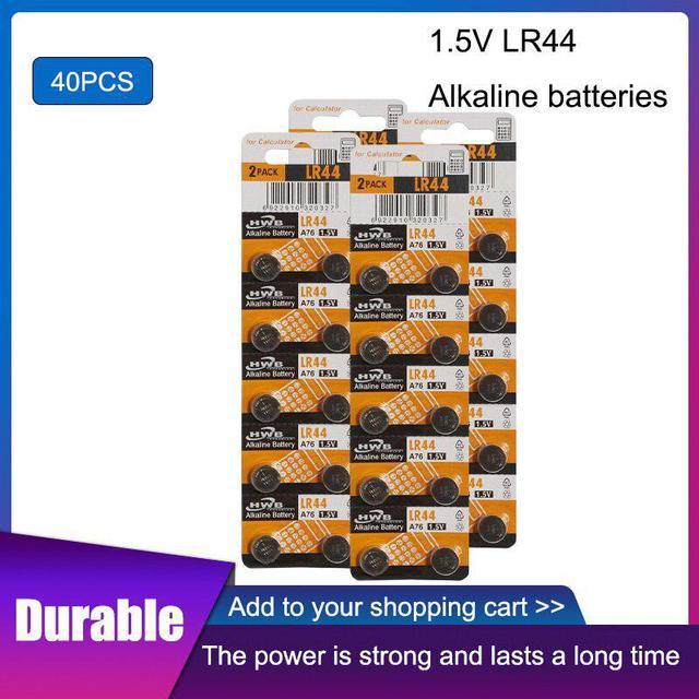 LR44/LR1154 Alkaline Battery, 2-pack 