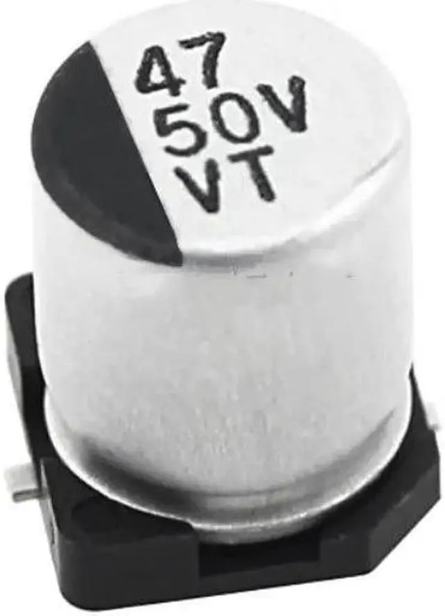 Main image of 20PCS SMD Aluminum Electrolytic Capacitor 50V47UF 6.3*7.7mm 47UF/50V