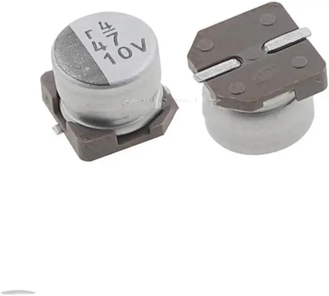 Main image of 20PCS SMD Aluminum Electrolytic Capacitor 10V47UF 6.3*5.4mm 47UF/10V