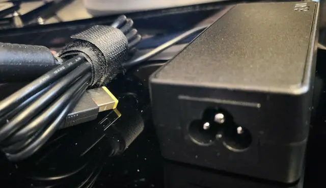 Alt view image 2 of 5 - Original Lenovo ThinkPad Laptop AC Charger Power Adapter 65W 20V 3.25A - SQUARE