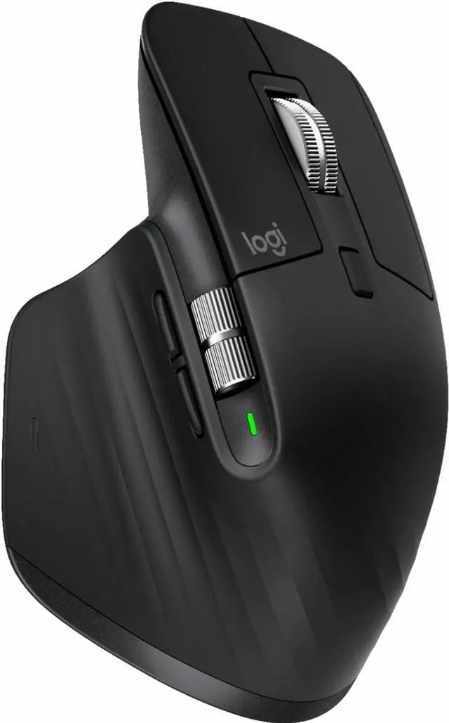 Alt view image 5 of 6 - Logitech - MX Master 3 Wireless Laser Mouse - Black - OEM