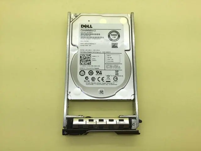 Main image of Dell 00X3Y 000X3Y 500GB 7.2K 6G 64MB 2.5" SFF SATA HDD Hard Drive ST9500620NS