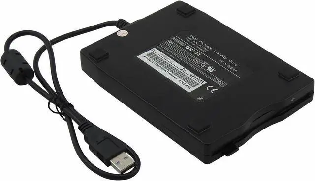 Alt view image 3 of 6 - 3.5” USB 2.0 Data External Floppy Disk Drive 1.44MB For Laptop PC Win 7/8/10 Mac