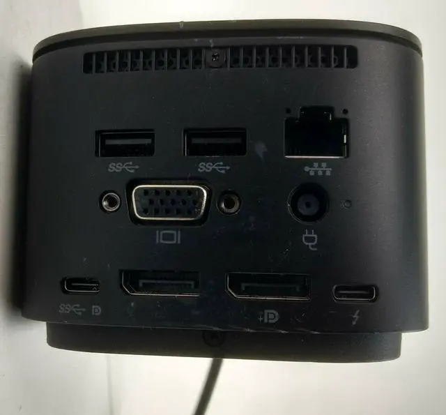 Alt view image 2 of 7 - HSN-IX01 HP Thunderbolt Dock 120W G2 2UK37UT#ABA (2UK37AA) Docking Station (NO POWER ADAPTER)
