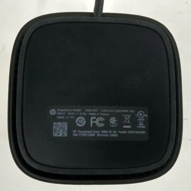 Alt view image 5 of 7 - HSN-IX01 HP Thunderbolt Dock 120W G2 2UK37UT#ABA (2UK37AA) Docking Station (NO POWER ADAPTER)