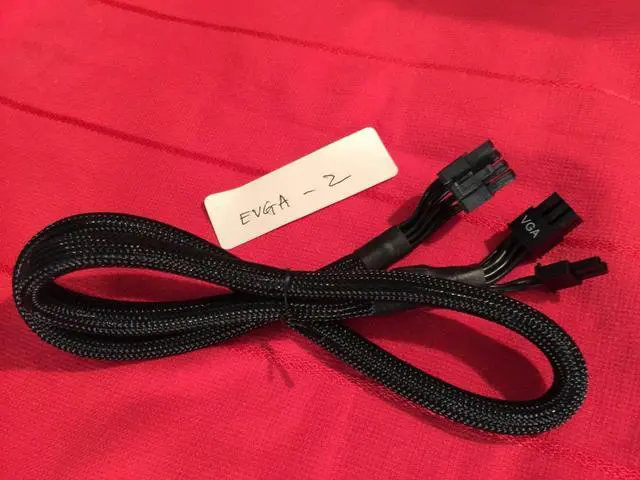Alt view image 3 of 7 - 8 PIN TO 8 pin PCIE VGA Power Supply Cable for EVGA SuperNOVA 550-1300 G2 G3 G5