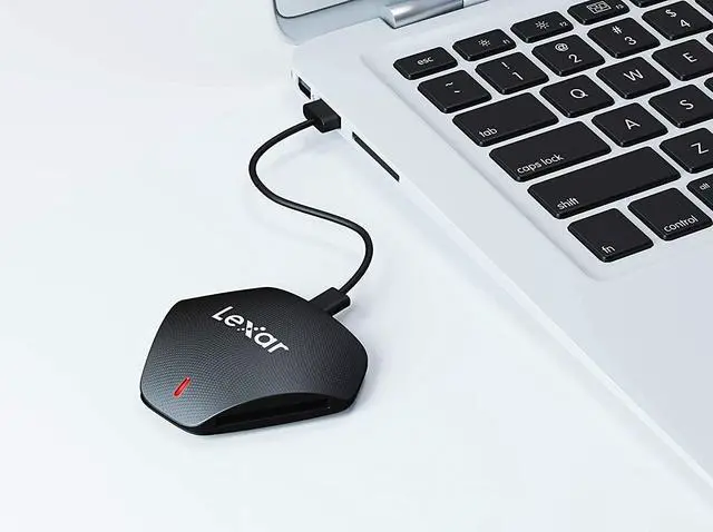 Alt view image 5 of 7 - Lexar Professional Multi-Card 3-in-1 USB 3.1 Reader Supports SD microSD and CF Cards (LRW500URBNA)
