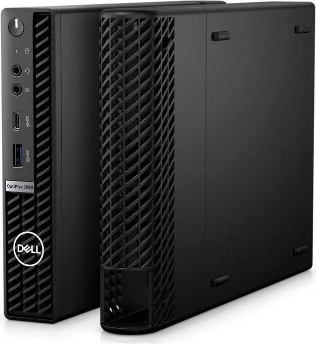 Alt view image 6 of 7 - Dell Optiplex 7000 7090 Micro Tower Desktop (2021) | Core i7 - 2TB HDD + 128GB SSD - 64GB RAM | 8 Cores @ 4.5 GHz - 10th Gen CPU