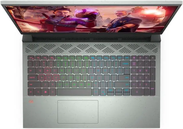 Alt view image 7 of 7 - Dell G15 5515 Gaming Laptop (2021) | 15.6" FHD | Core Ryzen 5 - 512GB SSD + 1TB SSD - 16GB RAM - RTX 3050 | 6 Cores @ 4.6 GHz