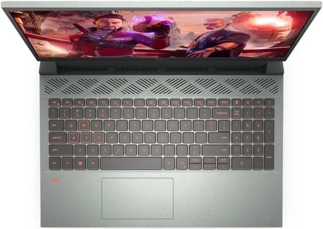 Alt view image 6 of 7 - Dell G15 5515 Gaming Laptop (2021) | 15.6" FHD | Core Ryzen 5 - 512GB SSD + 1TB SSD - 16GB RAM - RTX 3050 | 6 Cores @ 4.6 GHz