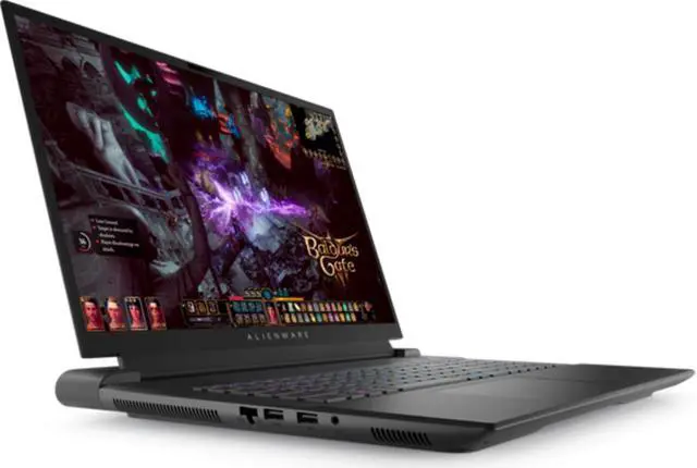 Alt view image 3 of 6 - Dell Alienware m18 Laptop (2023) | 18" 1920x1200 FHD+ 480Hz | Core i9-13900HX - 1TB SSD Hard Drive - 96GB RAM - Nvidia GeForce RTX 4080 | 24 cores @ 5.4 GHz - 12GB GDDR6X Win 11 Home Black