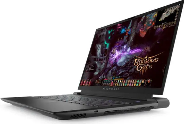 Alt view image 5 of 6 - Dell Alienware m18 Laptop (2023) | 18" 1920x1200 FHD+ 480Hz | Core i9-13900HX - 1TB SSD Hard Drive - 96GB RAM - Nvidia GeForce RTX 4080 | 24 cores @ 5.4 GHz - 12GB GDDR6X Win 11 Home Black