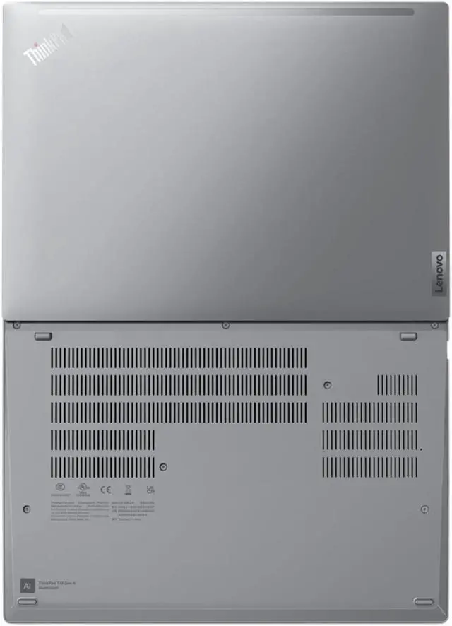 Alt view image 4 of 5 - Lenovo ThinkPad T14 Gen 4 Intel Laptop (2023) | 14" 1920x1200 FHD+ | Core i7-1355U - 512GB SSD Hard Drive - 32GB RAM | 10 cores @ 5 GHz Win 11 Pro Silver