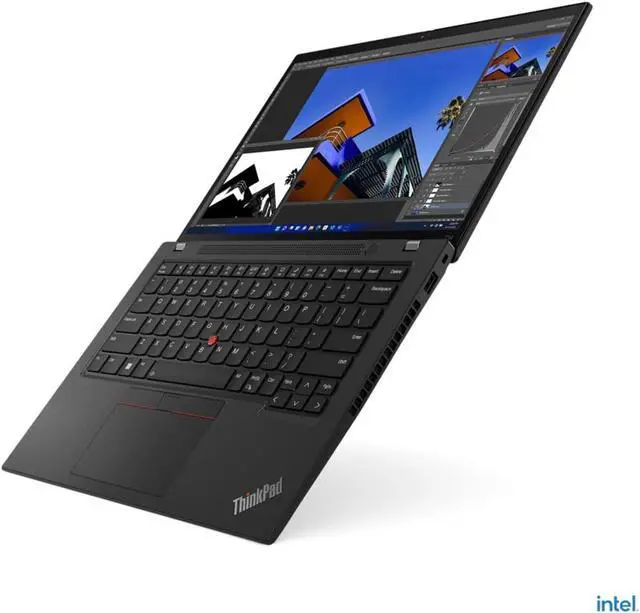 Main image of Lenovo ThinkPad T14 Gen 3 Intel Laptop (2022) | 14" 1920x1200 FHD+ | Core i5 - 1235U - 256GB SSD Hard Drive - 24GB RAM | 10 cores @ 4.4 GHz Win 11 Pro Black