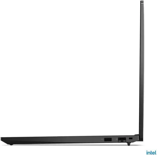 Alt view image 2 of 5 - Lenovo ThinkPad E16 Gen 1 Intel Laptop (2023) | 16" 1920x1200 FHD+ | Core i5-1335U - 256GB SSD Hard Drive - 24GB RAM | 10 cores @ 4.6 GHz Win 11 Pro Black