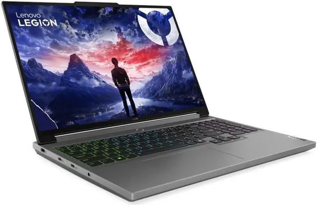 Main image of Lenovo Legion 5 16IRX9 Laptop (2024) | 16" 2560x1600 QHD+ | Core i5 - 13450HX - 512GB SSD Hard Drive - 16GB RAM - Nvidia GeForce RTX 4060 | 10 cores @ 4.6 GHz - 8GB GDDR6 Win 10 Pro Silver