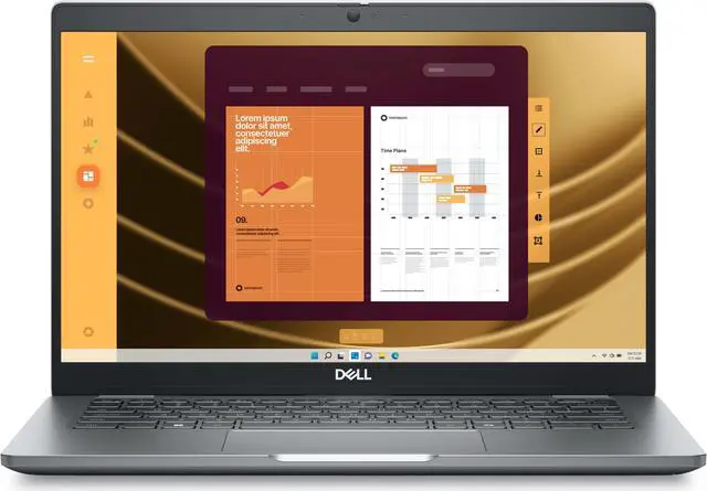 Main image of Dell Latitude 5350 Laptop (2024) | 13.3" 1920x1080 FHD | Core Ultra 5 - 135U - 512GB SSD Hard Drive - 4GB RAM | 12 cores @ 4.4 GHz Win 11 Pro Black
