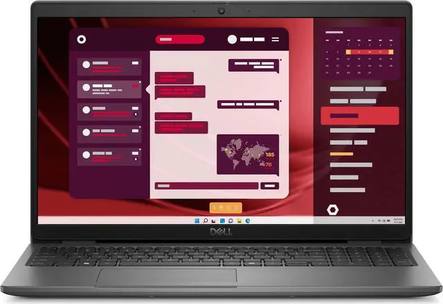 Main image of Dell Latitude 3550 Laptop (2024) | 15.6" 1920x1080 FHD | Core i3 - 1315U - 256GB SSD Hard Drive - 8GB RAM | 6 cores @ 4.5 GHz Win 11 Pro Black