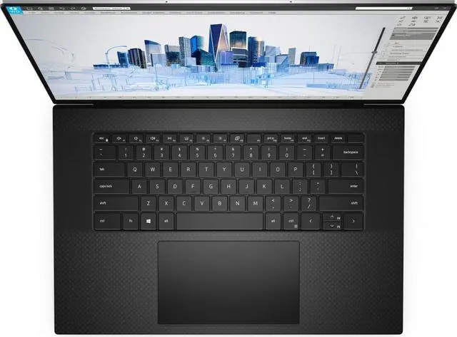 Alt view image 3 of 7 - Dell Precision 5000 5760 Workstation Laptop (2021) | 17" FHD+ | Core i5 - 256GB SSD - 16GB RAM - RTX A2000 | 6 Cores @ 4.6 GHz - 11th Gen CPU