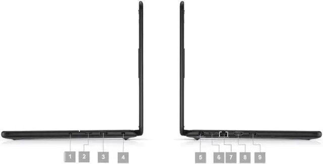 Alt view image 5 of 8 - 2019 Dell Latitude 3300 Laptop 13.3" - Intel Core i3 7th Gen - i3-7020U - Dual Core Ghz - 256GB SSD - 16GB RAM - 1366x768 HD - Windows 10 Pro Black