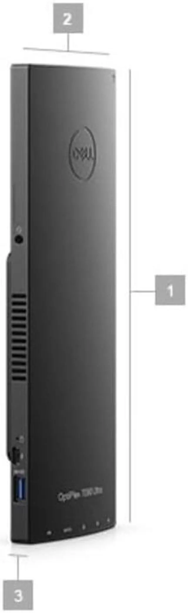 Main image of Dell Optiplex 7000 7090 Ultra Desktop | Core i7 - 512GB SSD - 4GB RAM | 4 Cores @ 4.4 GHz - 11th Gen CPU