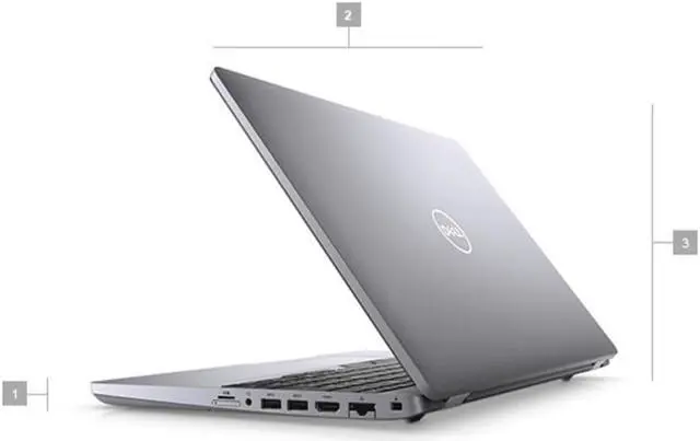Alt view image 4 of 10 - 2020 Dell Latitude 5511 Laptop 15.6" - Intel Core i5 10th Gen - i5-10300H - Quad Core 4.5Ghz - 512GB SSD - 16GB RAM - 1920x1080 FHD - Windows 10 Pro Carbon