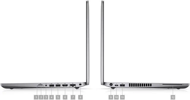 Alt view image 5 of 10 - 2020 Dell Latitude 5511 Laptop 15.6" - Intel Core i5 10th Gen - i5-10300H - Quad Core 4.5Ghz - 512GB SSD - 16GB RAM - 1920x1080 FHD - Windows 10 Pro Carbon