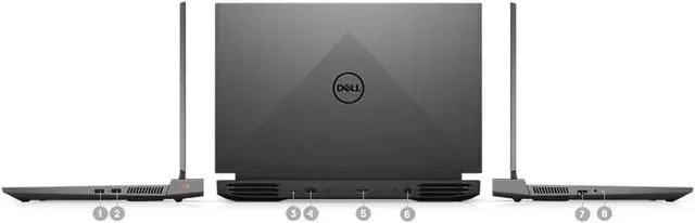 Alt view image 9 of 12 - Dell G15 5511 Gaming Laptop (2021) | 15.6" FHD | Core i7 - 1TB SSD - 16GB RAM - 3050 Ti | 8 Cores @ 4.6 GHz - 11th Gen CPU
