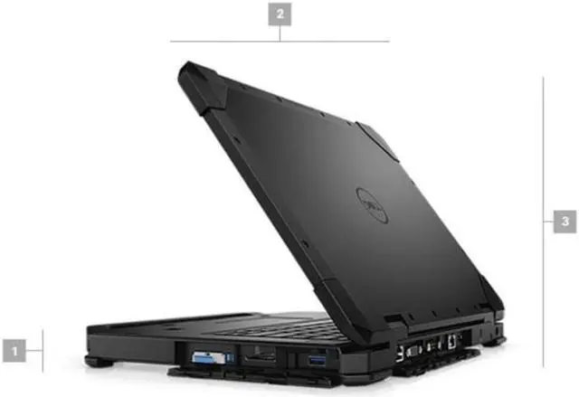 Alt view image 9 of 10 - 2019 Dell Latitude Rugged 5420 Laptop 14" - Intel Core i5 6th Gen - i5-6300U - Dual Core 3Ghz - 512GB SSD - 16GB RAM - 1920x1080 FHD - Windows 10 Pro