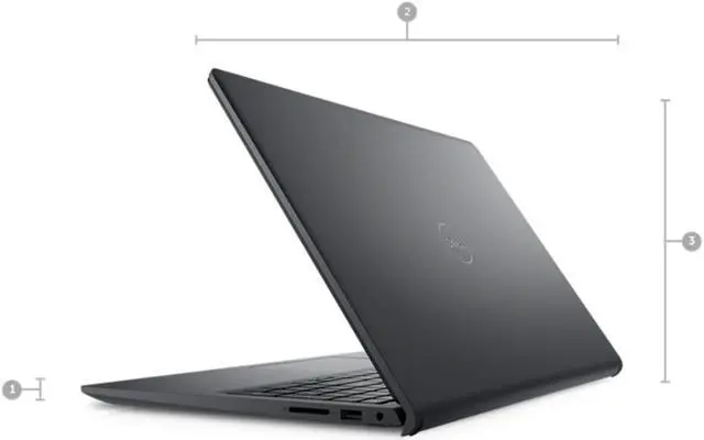Alt view image 2 of 6 - Dell Inspiron 3510 Laptop | 15.6" 1366x768 HD | Pentium Silver-N5030 - 128GB SSD Hard Drive - 4GB RAM | 4 cores @ 3.1 GHz Win 11 Pro Black