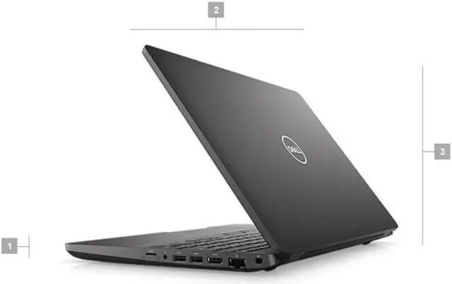 Alt view image 2 of 8 - 2019 Dell Precision 3541 Laptop 15.6" - Intel Core i7 9th Gen - i7-9750H - Six Core 4.5Ghz - 256GB SSD - 8GB RAM - Nvidia Quadro P620 2GB - 1920x1080 FHD - Windows 10 Pro